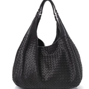Bottega Veneta Nappa Intrecciato Campana Ebano